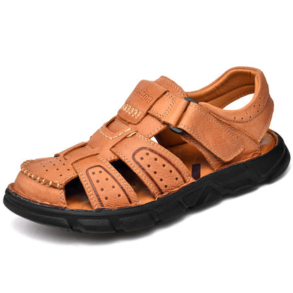 High Quality Genuine Leather Casual Shoes For Men Classic Summer Outdoor Walking Men Sneakers Breat