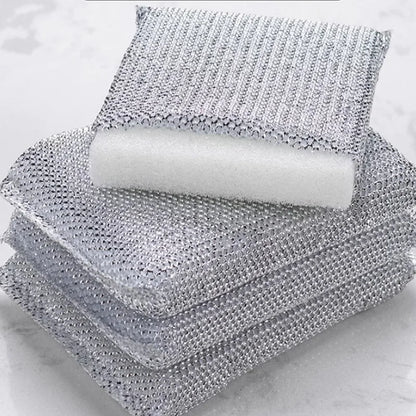 Kitchen Dish Washing Sponge Household Scratch Free Cleaning Sponge Wipe Does Not Hurt Pot Brush Pot 3
