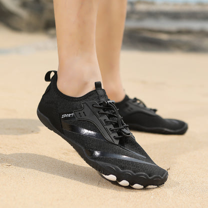 Men Summer Aqua Shoes Breathable NonSlip Water Shoes Women Ultralight Barefoot Swimming Upstream Wa