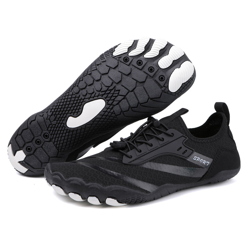 Men Summer Aqua Shoes Breathable Non-Slip Water Shoes Women Ultralight Barefoot Swimming Upstream Wading Outdoor Sneaker