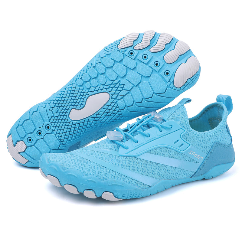 Men Summer Aqua Shoes Breathable NonSlip Water Shoes Women Ultralight Barefoot Swimming Upstream Wa