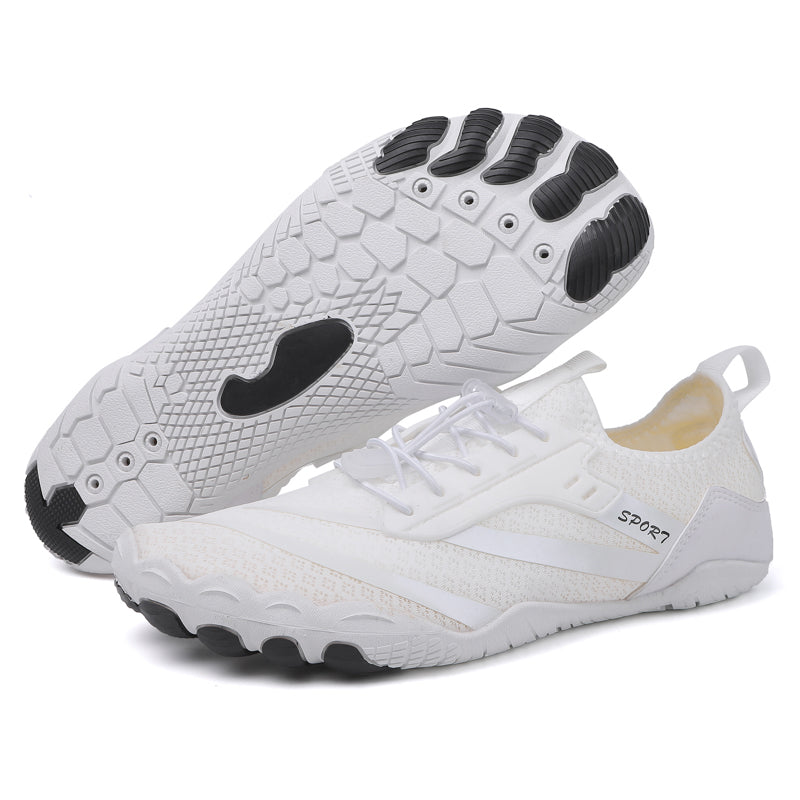 Men Summer Aqua Shoes Breathable NonSlip Water Shoes Women Ultralight Barefoot Swimming Upstream Wa
