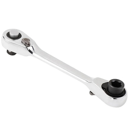 Mini Treble Ratchet Wrench, Double Ended Socket Wrench, Hex Screwdriver, Torque Wrenches Set
