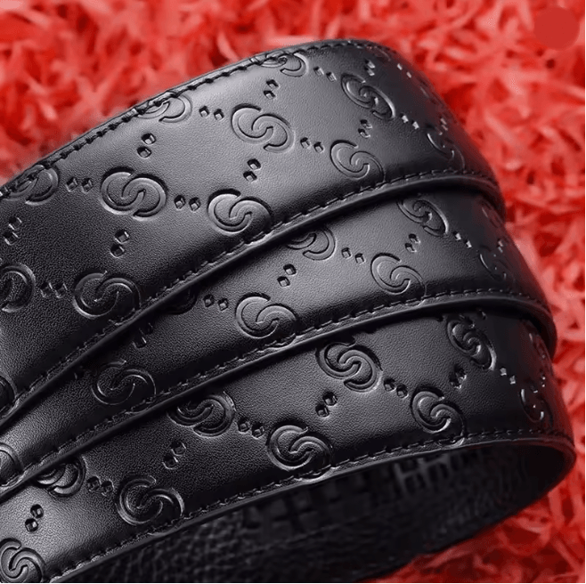 Mens Premium Leather Business Belt 2
