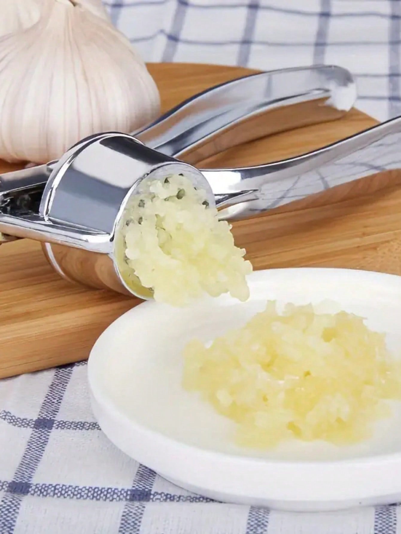 Garlic Masher Crusher Washable Garlic Press Kitchen Tool Garlic Minver Kitchen Supplies Kitchen Gad 4