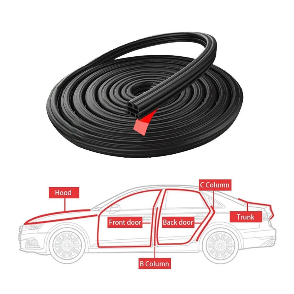Car Door Seal Strips, Sound Insulation Weather Strip, Auto Rubber Strips