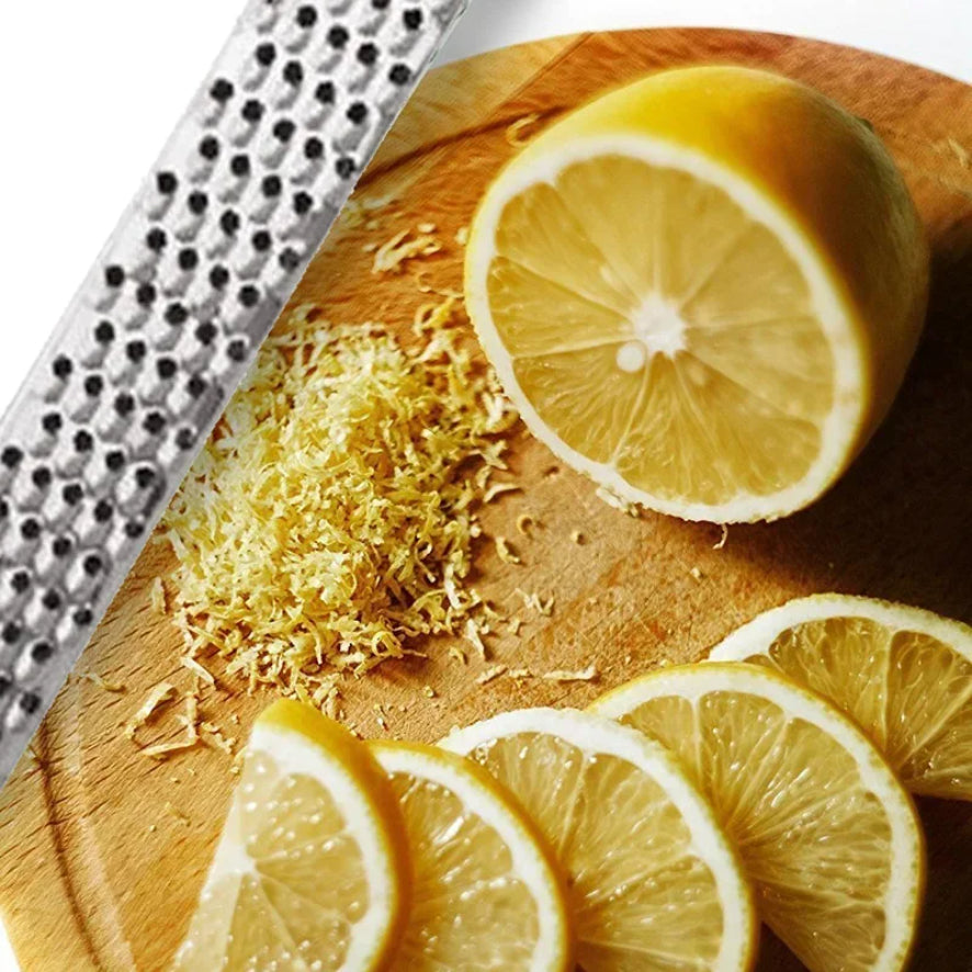 Stainless Steel Garlic Grater, Handheld Cheese Grinder, Vegetable Fruit Grinder, Lemon Zester, Ginger Cheese Grinding