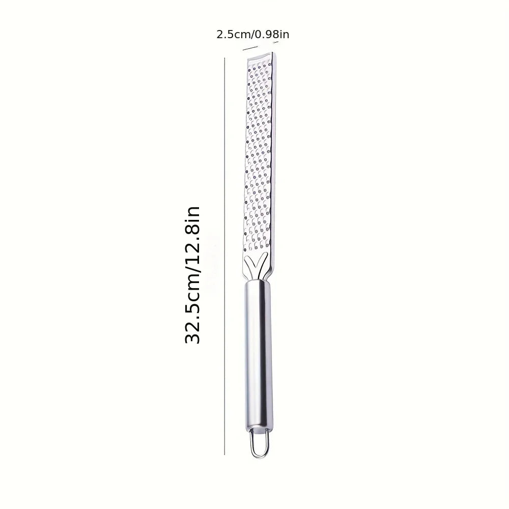 Stainless Steel Garlic Grater, Handheld Cheese Grinder, Vegetable Fruit Grinder, Lemon Zester, Ginger Cheese Grinding