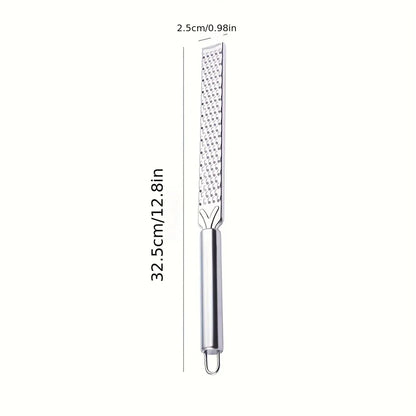 Stainless Steel Garlic Grater, Handheld Cheese Grinder, Vegetable Fruit Grinder, Lemon Zester, Ginger Cheese Grinding