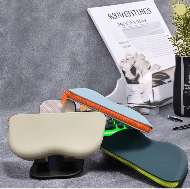 Silicone Zipper Eyeglass Case 3