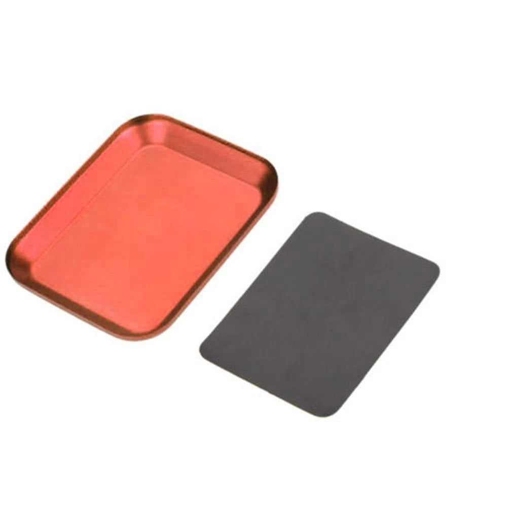 RC Repair Tool Aluminium Alloy Magnetic Screw Tray Plate for Axial Boat Car Crawler Model Repair Tool