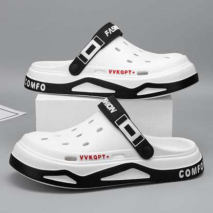 Men Summer Sandals Light EVA Clogs Outdoor Beach Shoes Platform Casual Male Garden Hole Slippers 6