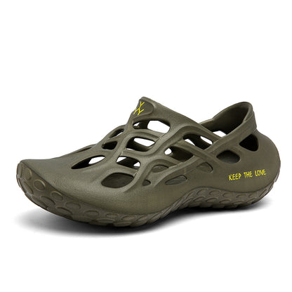 Mens Casual Shoes Summer Sandals EVA Hole Clogs Beach Slippers Lightweight Outdoor Footwear For Hom 7