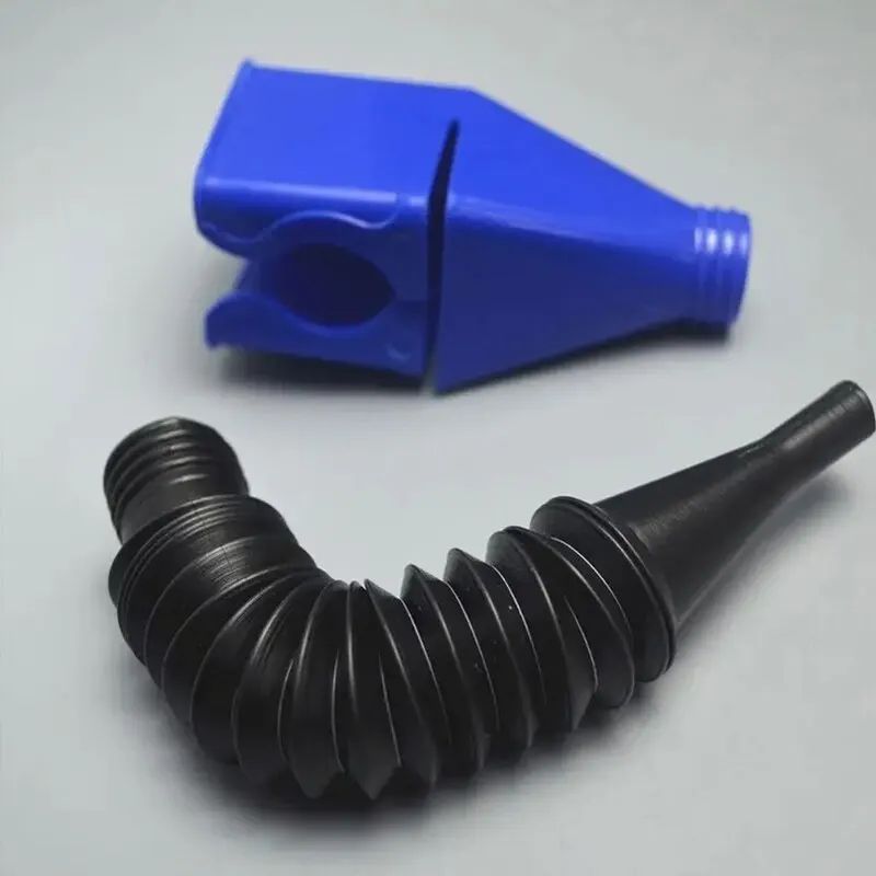 Plastic Car Motorcycle Refueling Oil Funnel Filter Tool, Gasoline Engine Oil Change Funnel Accessories