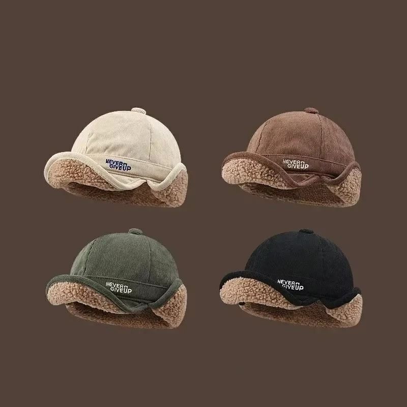 Unisex Winter Ear Protection Fleece Warm Hat 2