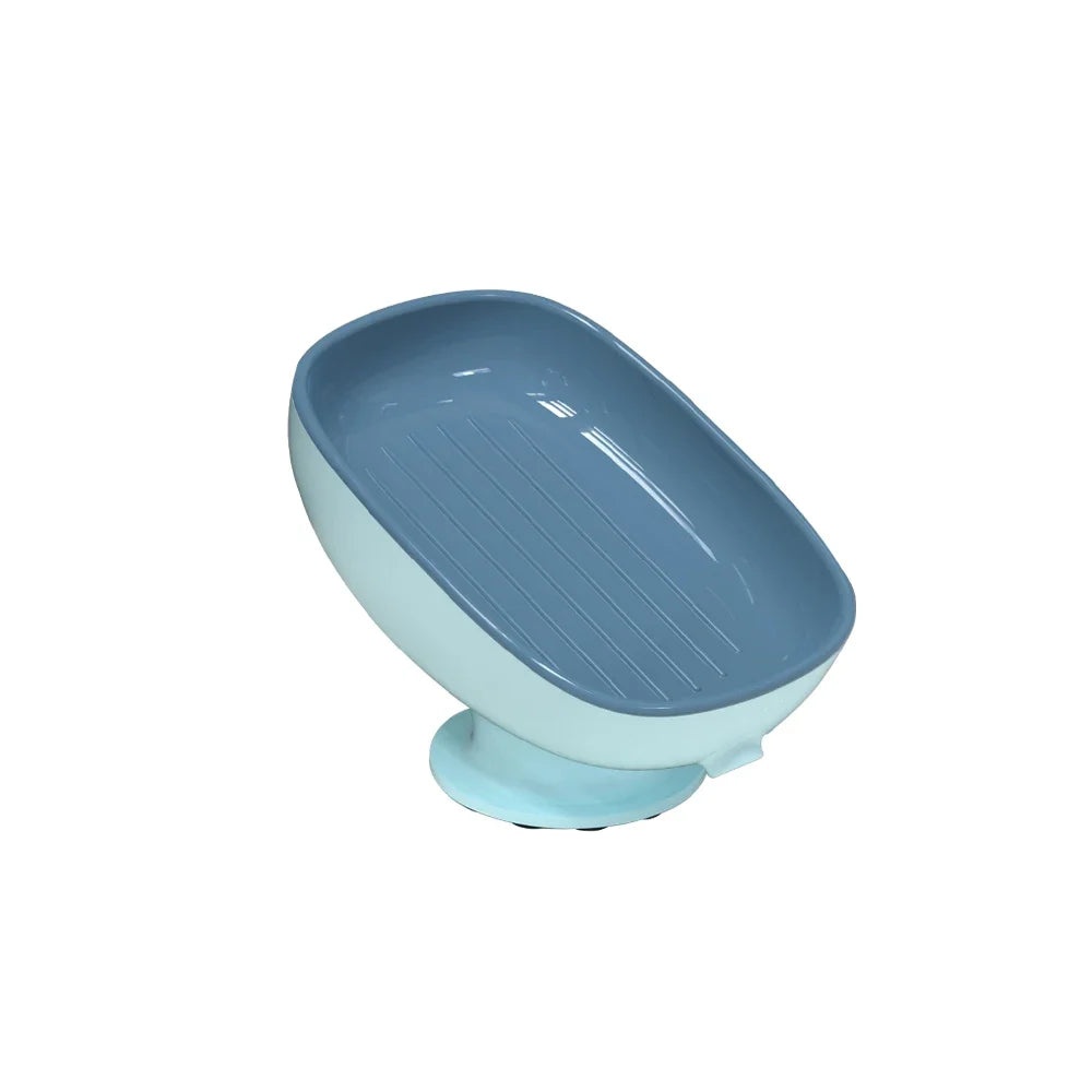 Bathroom Soap Dishes Holder With Self Draining Soap Box Super Suction Soap Container For Bathroom A 6