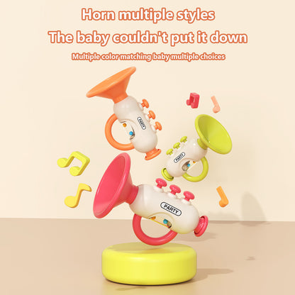 Mini Trumpet Toy For Children Baby Whistle Instrument Play Harmonicas For Early Education 1