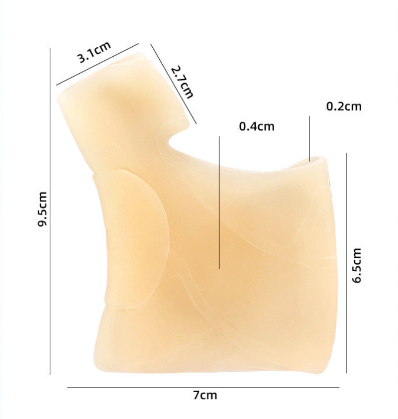 Hallux Valgus Silicone Gel Toe Separators Corrector Protector For Foot Care 4