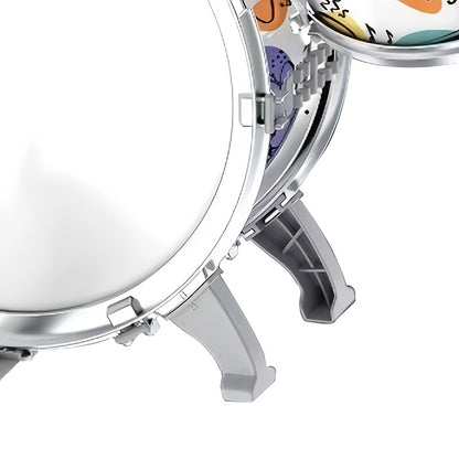 Toddler Jazz Drum Kit Kids Drum Set With Stool Pedal Percussion Musical Instruments Early Education 3