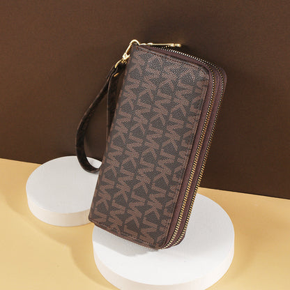 Fashion Wristlet Wallet with Big Letter, Card Holder , Wristlet Wallet, Phone Holder, Card Holder, Lady, Fashion