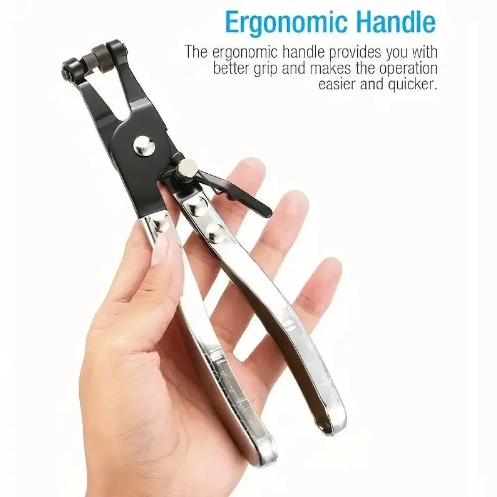 Car Water Pipe Hose Clip Pliers Clamp Swivel Drive Jaw Locking Tool For RingType Hose Clamps Remova 3