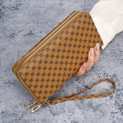 New Flower Purse for Women, Clutch Bag, Coin Purse, Zipper Wallet, Multifunctional Card Bag