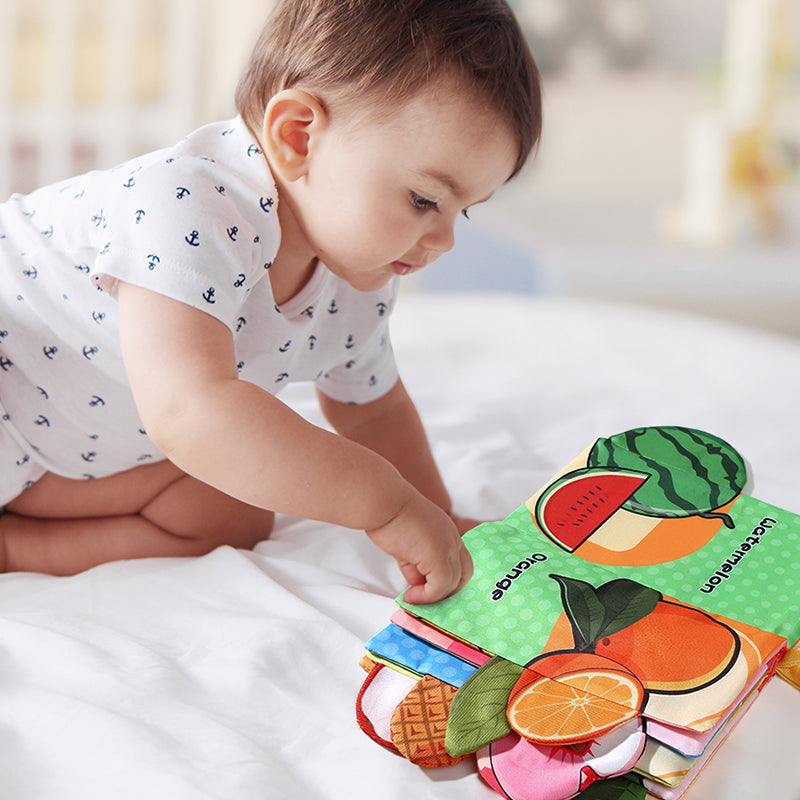 Newborn Baby Toys, Cloth Book, Early Education, Parent-Child Bonding