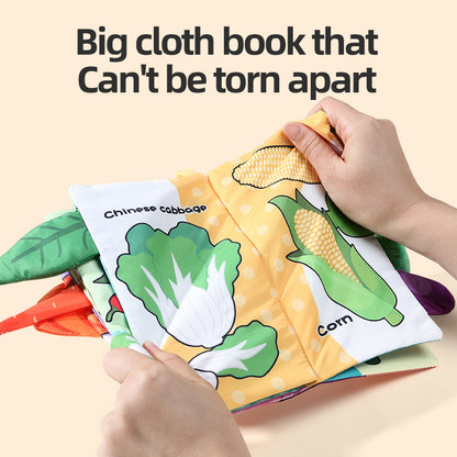 Newborn Baby Toys Cloth Book Early Education ParentChild Bonding 1