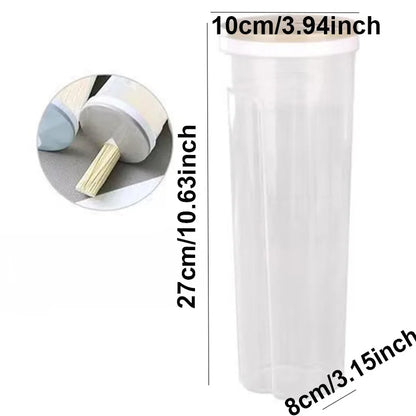 Noodles Sealed Can Storage Box Food Grade Plastic Kitchen Organizer Divided Can Storage For Kitchen 5