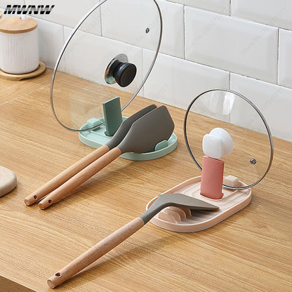 Practical Multifunctional Utensils, Polychrome Foldable Nordic Style Pot Holder for Kitchen