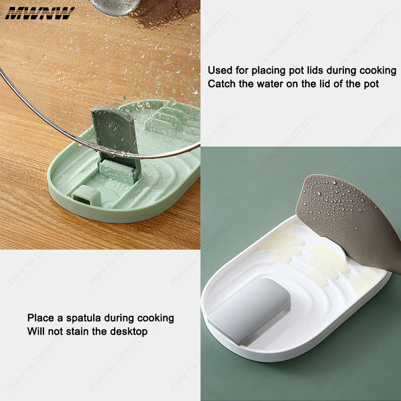 Practical Multifunctional Utensils, Polychrome Foldable Nordic Style Pot Holder for Kitchen