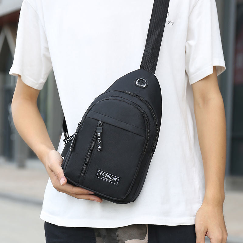 Mens Multifunctional Chest Bag Crossbody Sling Bag Fashionable Shoulder Bags For Travel 8
