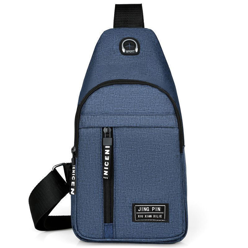 Mens Multifunctional Chest Bag Crossbody Sling Bag Fashionable Shoulder Bags For Travel 3