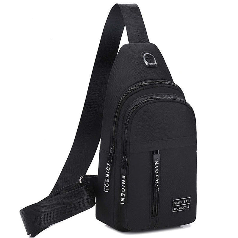 Men's Multifunctional Chest Bag, Crossbody Sling Bag, Fashionable Shoulder Bags for Travel
