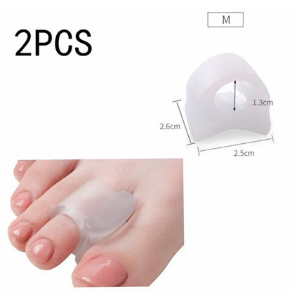 Toe Separator Correction Pad Silicone Foot Care Tool Bunion Guard For Orthopedic Use 4