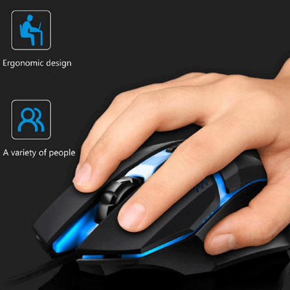 Ergonomic Gaming Mouse for Laptop and Desktop, Latest High-Quality USB RGB Backlit