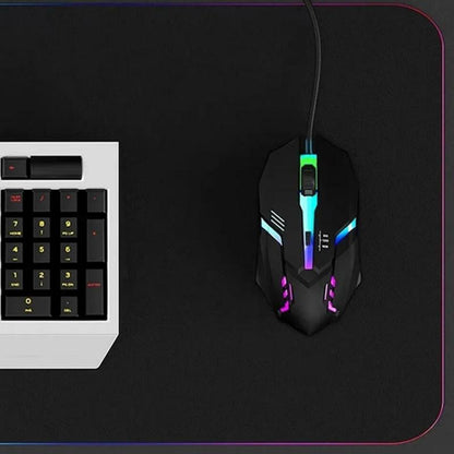 Ergonomic Gaming Mouse for Laptop and Desktop, Latest High-Quality USB RGB Backlit