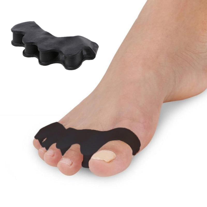 Silicone Foot Care Toe Separator Stretchers, Corrective Orthosis
