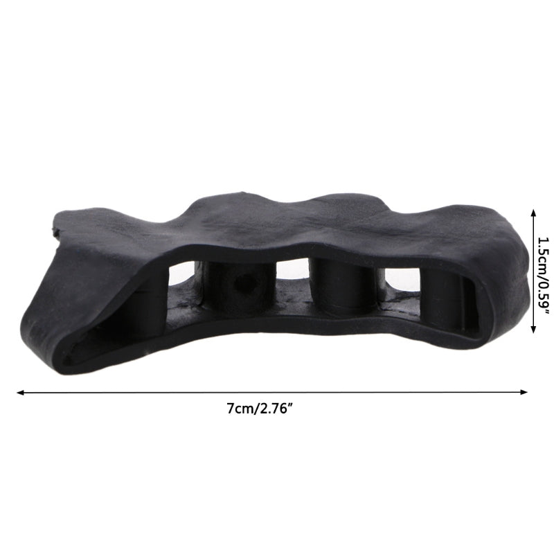 Silicone Foot Care Toe Separator Stretchers Corrective Orthosis 2