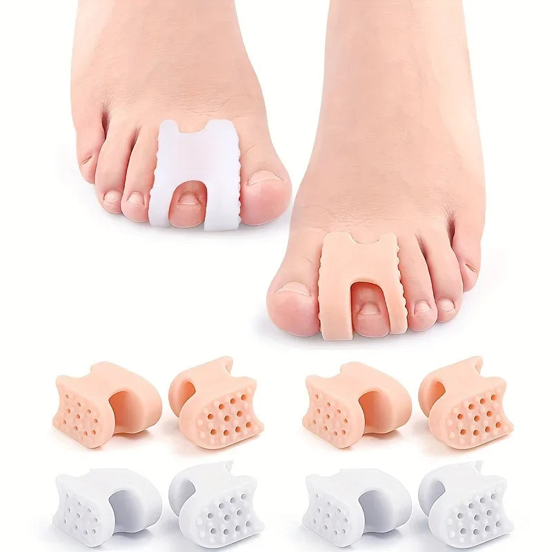 Toe Spacers For Men And Women Big Toe Spacer And Daily Use Toe Pad Soft Rubber 1
