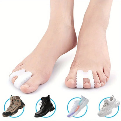 Toe Spacers For Men And Women Big Toe Spacer And Daily Use Toe Pad Soft Rubber 3