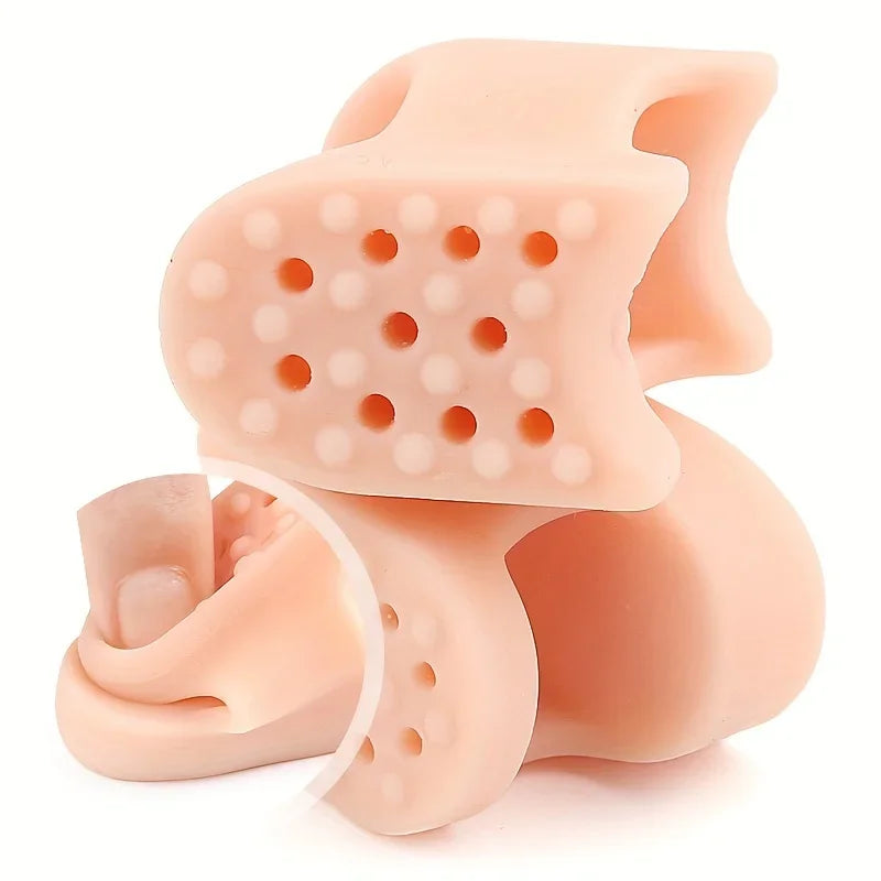 Toe Spacers For Men And Women Big Toe Spacer And Daily Use Toe Pad Soft Rubber 4