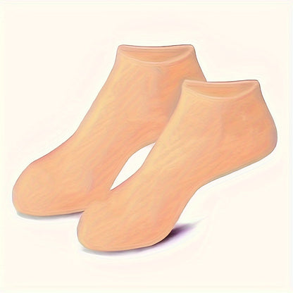 Nourishing Foot Care Gel Socks Moisturizing Silicone Socks For Dry Cracked Feet 6