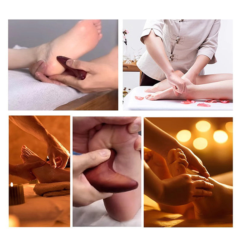 Sandalwood Trigger Point Massage Professional Gua Sha Tools For Neck Foot Back Leg Hand Face Home G 4