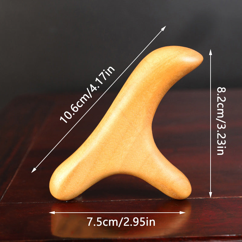 Sandalwood Trigger Point Massage Professional Gua Sha Tools For Neck Foot Back Leg Hand Face Home G 5