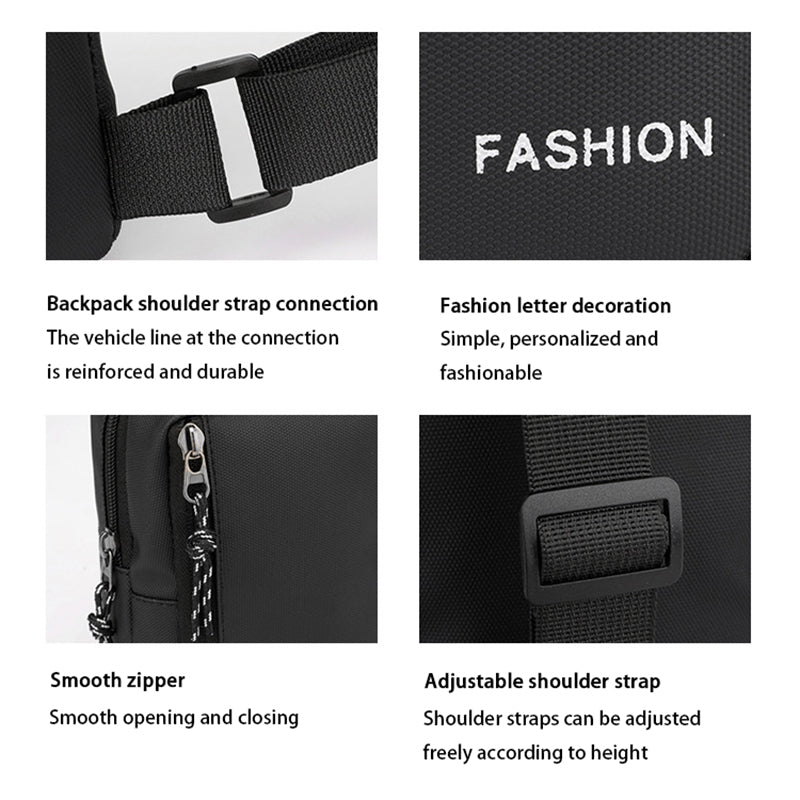 Oxford Sling Bag For Men Casual Messenger Crossbody Bags Boy Messenger Bags Man Handbags For Travel 7