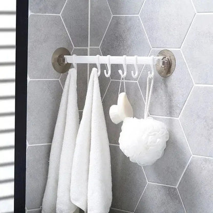 Suction Cup Hanger Hook for Kitchen and Bathroom, No Marks