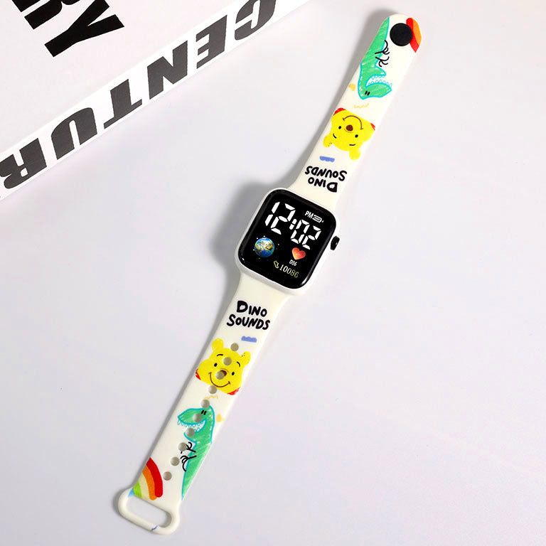 New Stitch Children Watches Hello Kitty Digital Watch For Girls Inteligente Para Ninos Reloj Infant 4
