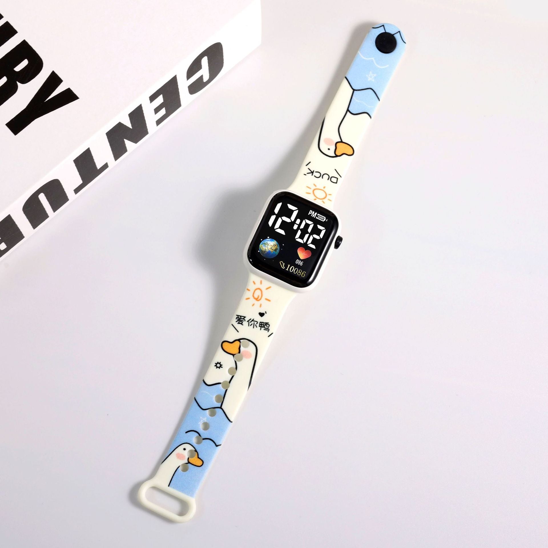New Stitch Children Watches Hello Kitty Digital Watch For Girls Inteligente Para Ninos Reloj Infant 7