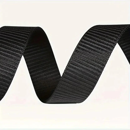 Men Outdoor Sports Belt With Quick Release Automatic Buckle  Black Quality Belt 3